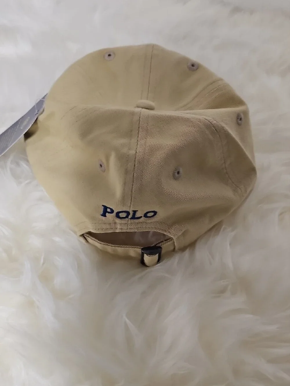 Polo by Ralph Lauren Men’s Khaki Polo Player Cap